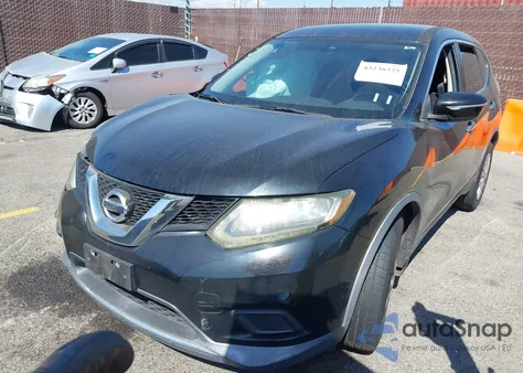 2014 Nissan Rogue S z USA, uszkodzony, nr VIN 5N1AT2MT8EC756740